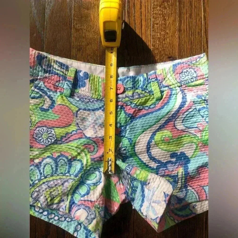 Lilly Pulitzer Women’s 2 The Callahan Short 4.5” inseam in 100% Cotton - VGUC! - Picture 7 of 11